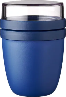 Mepal Lunchpot - 500 + 200 ml - Yoghurt en Muesli beker to go - Geschikt voor vriezer, magnetron en vaatwasser - Ellipse - Vivid blue Mepal Lunchpot - 500 + 200 ml - Yoghurt en Muesli beker to go - Geschikt voor vriezer, magnetron en vaatwasser - Ellipse - Vivid blue