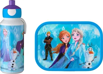 Mepal lunchset (pop-up fles & lunchbox) Campus - 400 + 750 ml - Broodtrommel en Drinkbeker voor kinderen - Bento box - Pop-up drinkfles - Frozen 2 Mepal lunchset (pop-up fles & lunchbox) Campus - 400 + 750 ml - Broodtrommel en Drinkbeker voor kinderen - Bento box - Pop-up drinkfles - Frozen 2