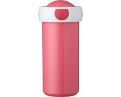 Mepal schoolbeker Campus - 300 ml - Sluit goed af - Drinkbeker voor kinderen - Roze