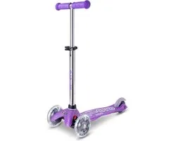 Micro Mini Micro | step / scooter in de kleur paars voor kinderen van 2 tot 6 jaar | max 50 kg