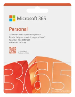 Microsoft 365 Personal EN Abonnement 1 jaar