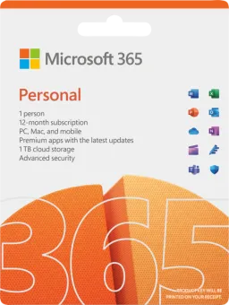 Microsoft Office 365 Personal EN Abonnement 1 jaar