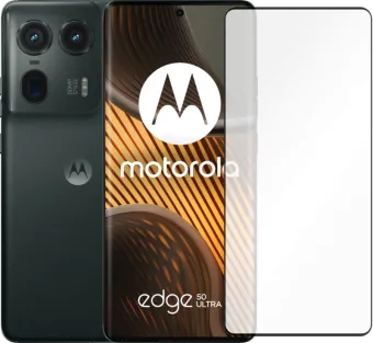 Motorola Edge 50 Ultra 1TB Zwart 5G + Just in Case Tempered Glass Screenprotector