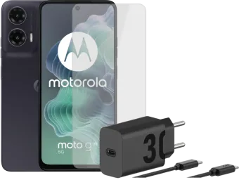 Motorola Moto G35 128GB Zwart 5G + Accessoirepakket