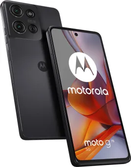 Motorola Moto G75 256GB Zwart 5G Motorola Moto G75 256GB Zwart 5G
