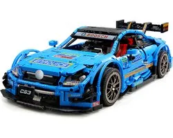 Mould King 13073 DTM supercar (RC) - Compatible met de bekende merken - Motoren, accu, afstandsbediening - Bouwset, constructieset - 1989 onderdelen - Mouldking