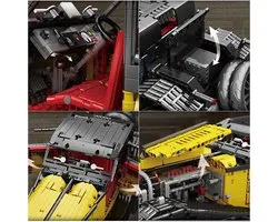 Mould King 13080 - Bugatti T50 - 3546 onderdelen - Compatible met de bekende merken - Bouwdoos