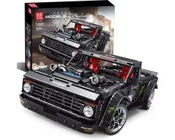 Mould King 13082 Off-Road Truck (RC) - Pick-up, terreinwagen - Compatible met de bekende merken - Motoren, accu, afstandsbediening - Bouwset, constructieset - 3695 onderdelen - Mouldking
