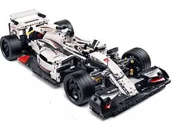 Mould King 13117 F1 Racing Car - Formule 1, raceauto - Compatible met de bekende merken - DIY - Bouwset, constructieset - 1235 onderdelen - Mouldking