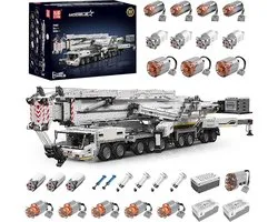 Mould King 17007 - Liebherr Kraan - Nieuwste Model - 8506 onderdelen - DIY - Vlaggenschip - Past op bekende merken