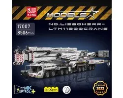 Mould King 17007 Liebherr-LTM11200-kraan. Met maar liefst 8506+ onderdelen