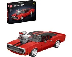 Mould King - Icons Charger Autos | City speed champions adventure | Creator classic autos's bouwpakket | Technische speelgoed ideas expert volwassenen & kinderen | 1869 bouwstenen modelbouw (compatibel met lego of mega bloks)