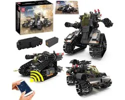Mould King - Technic 3 in 1 rc army auto | City speed champions adventure | Creator classic transformers autos's motor bouwpakket | Technische speelgoed ideas expert volwassenen & kinderen | 588 bouwstenen modelbouw