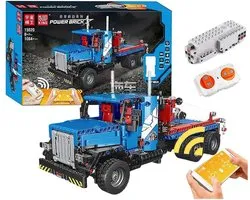 Mould King - Technic Vrachtwagen Truck rc auto | City speed champions adventure | Creator classic motor bouwpakket | Technische speelgoed ideas voor expert volwassenen & kinderen | 1064 bouwstenen autos's modelbouw (compatibel met lego of mega bloks)