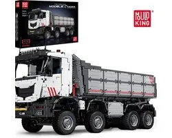 MouldKing 19013 - Kiepwagen 8x8 - Bouwpakket - 5768 onderdelen - Past op bekende merken - Bouwset - Bestuurbaar - RC