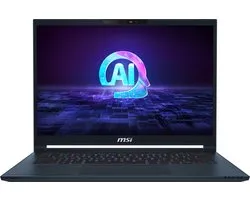 MSI Stealth 14 AI Studio A1VFG-014NL - Gaming laptop - 14 inch
