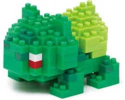 Nanoblock Pokémon Bulbasaur / Bulbizarre / Fushigidane NBPM-003