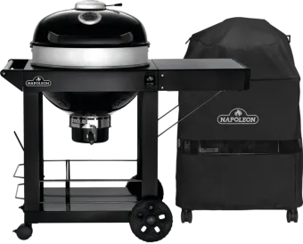 Napoleon Pro Cart Kettle 57 cm + Napoleon Hoes voor Houtskool Kettle CART