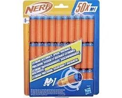 NERF N Series N1 Refill pack - met 50 Officiele Nerf N1 Darts - Nerf N1 Pijltjes