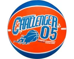 New Port Basketbal Print - Oranje/Blauw/Wit - 7