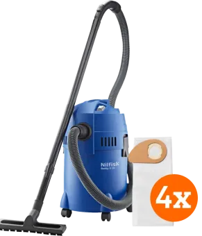 Nilfisk Buddy II 18 + Nilfisk Stofzakken voor Buddy II (4x)