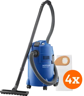 Nilfisk Buddy II 18 T + Nilfisk Stofzakken voor Buddy II (4x)