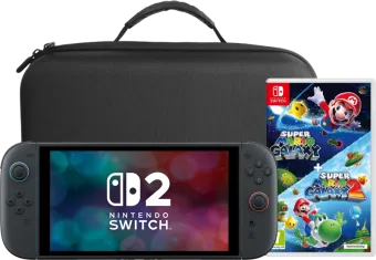 Nintendo Switch 2 + Super Mario Galaxy 1+2 + BlueBuilt Travelcase