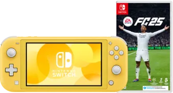 Nintendo Switch Lite Geel + EA Sports FC 25