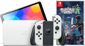 Nintendo Switch OLED Wit + Pokemon Legends: Z-A