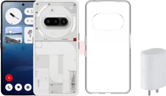 Nothing Phone (3a) 256GB Wit 5G + Accessoirepakket