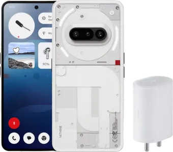 Nothing Phone (3a) 256GB Wit 5G + Nothing Power Delivery Oplader 45W Wit