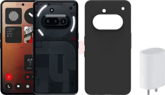 Nothing Phone (3a) 256GB Zwart 5G + Accessoirepakket