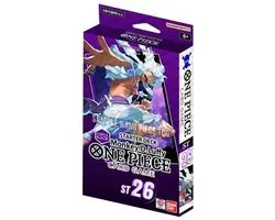 One Piece Card Game - Starter Deck ST26 Purple/Black Monkey D. Luffy - TCG Kaartspel - Speelklaar Deck - Engelstalig