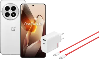 OnePlus 13 512GB Wit 5G + OnePlus SuperVOOC Oplader 120W met 2 Poorten