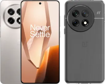 OnePlus 13R 256GB Wit 5G + Just in Case Soft Design Back Cover Transparant