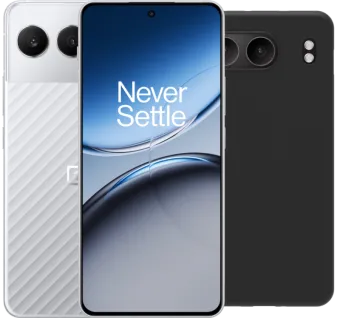 OnePlus Nord 4 512GB Zilver 5G + BlueBuilt Back Cover Zwart