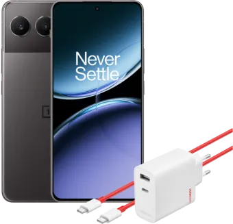 OnePlus Nord 4 512GB Zwart 5G + OnePlus SuperVOOC Oplader 80W met 2 Poorten