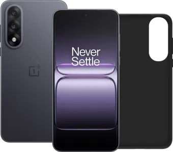 OnePlus Nord 5 256GB Zwart 5G + BlueBuilt Back Cover Zwart