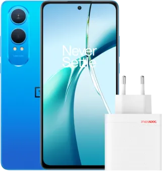 OnePlus Nord CE 4 Lite 256GB Blauw 5G + OnePlus Oplader 80W met 2 Poorten + Usb C kabel