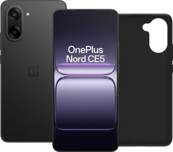 OnePlus Nord CE 5 256GB Zwart 5G + BlueBuilt Back Cover Zwart