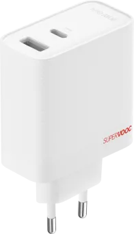 OnePlus SuperVOOC Oplader 80W met 2 Poorten + Usb C kabel