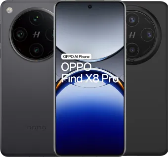OPPO Find X8 Pro 512GB Zwart 5G + Just in Case Back Cover Zwart