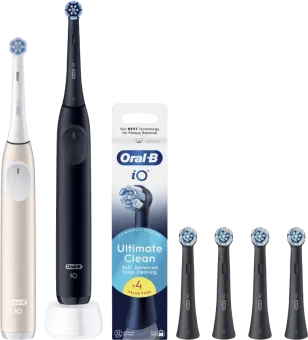 Oral-B iO 2 Duo Pack Zwart en Roze Value Pack