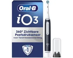 Oral-B iO 3N Elektrische Tandenborstel - Zwart - inclusief Opzetborstel