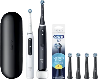 Oral-B iO 5N Duo Pack Zwart en Wit Value Pack