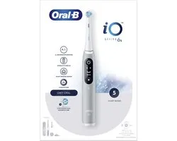 Oral-B iO 6S Volwassene Vibrerende tandenborstel Grijs, Wit