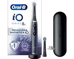 Oral-B iO 8S Volwassene Vibrerende tandenborstel Zwart