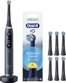 Oral-B iO 9n Onyx Zwart + 6 opzetborstels