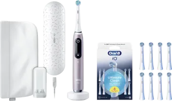 Oral-B iO 9n Rozenkwarts + 8 opzetborstels