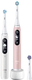 Oral-B iO Series 6N Duo Pack Wit + Roze